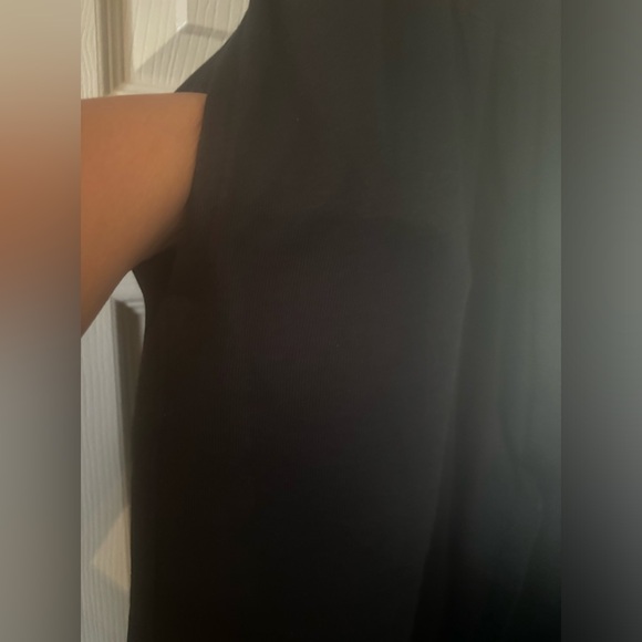 Black fleece wide waistband jogger - Picture 2 of 9